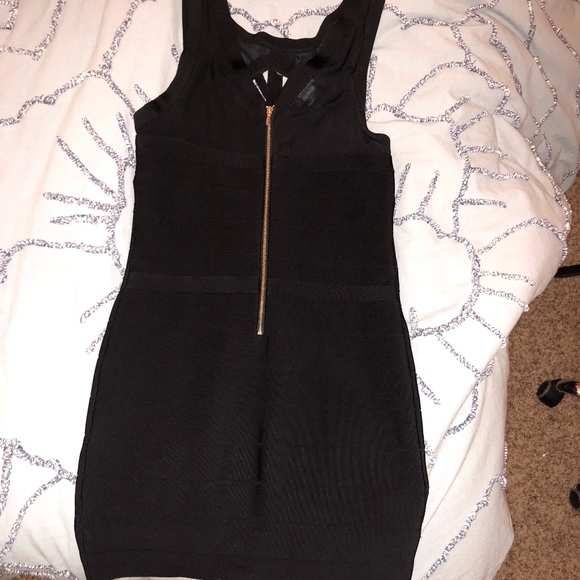 Bebe Black Dress Size Medium - Picture 2 of 2